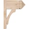 Ekena Millwork Legacy Arts & Crafts Smooth Outlooker, Douglas Fir, 7 1/2"W x 14"D x 18"H OUT08X14X18LEC03SDF - alternate 4
